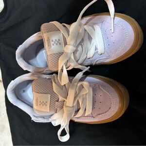 Vans Kids Sneakers - White and Tan